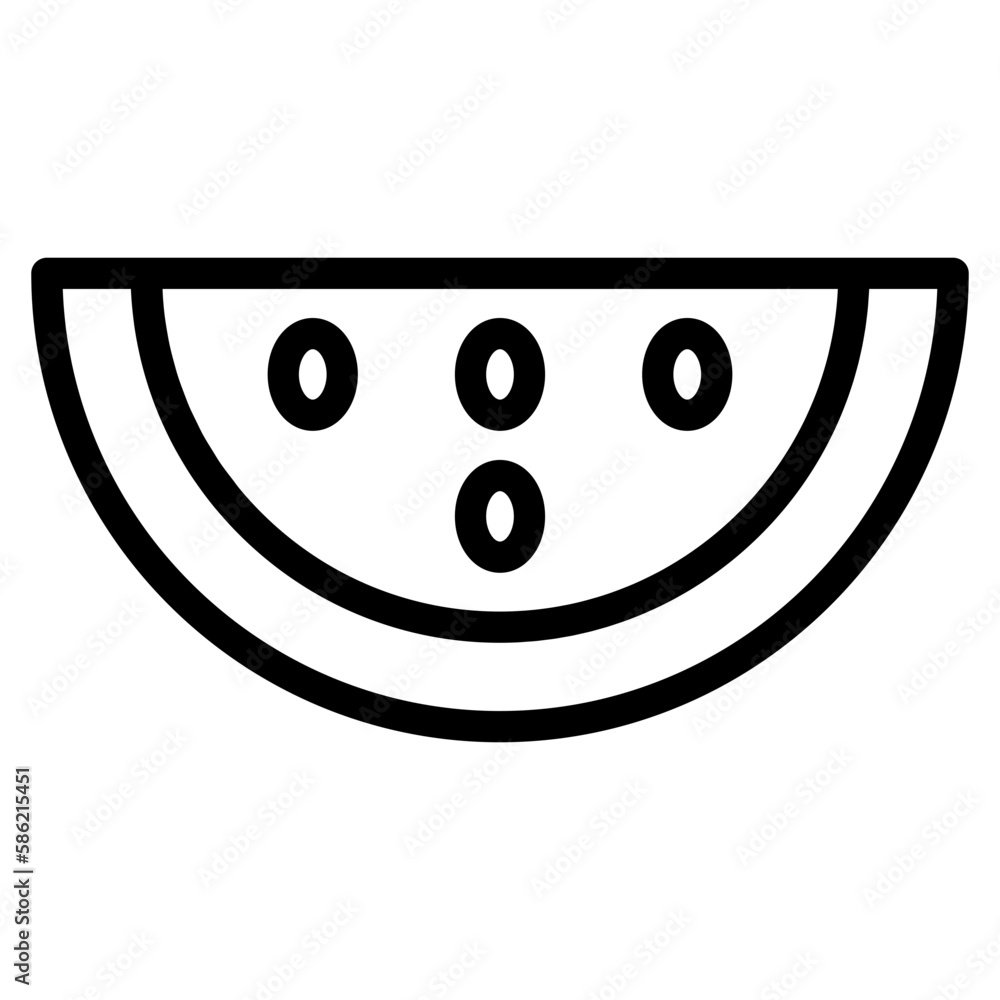 Fototapeta premium watermelon line 