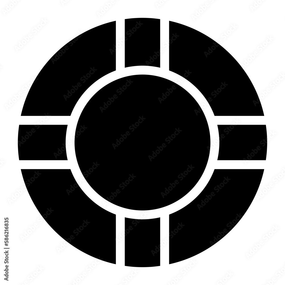 lifebuoy glyph lifebuoy glyph