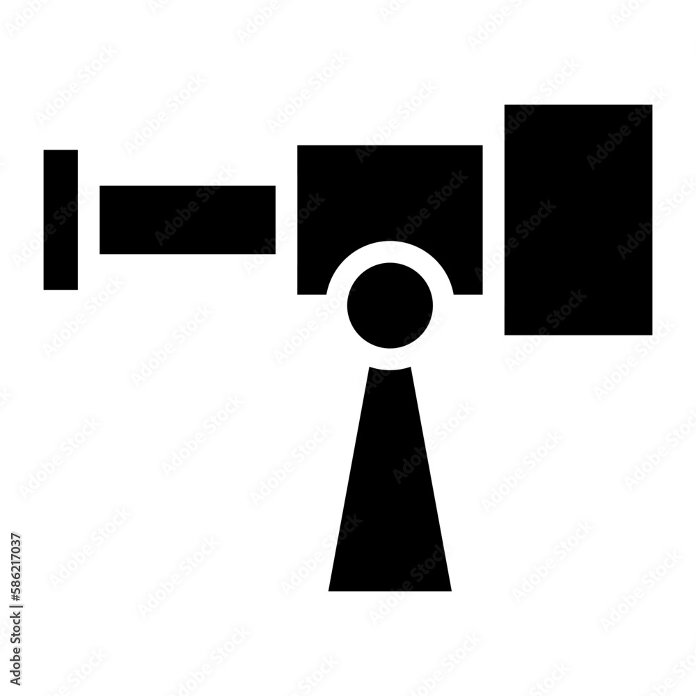 telescope glyph telescope glyph