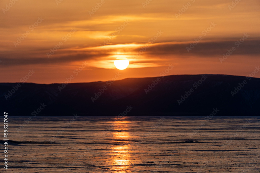 the nature of Lake baikal