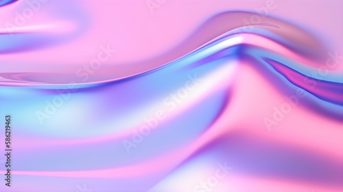 Iridescent Colorful Gradient Liquid Background