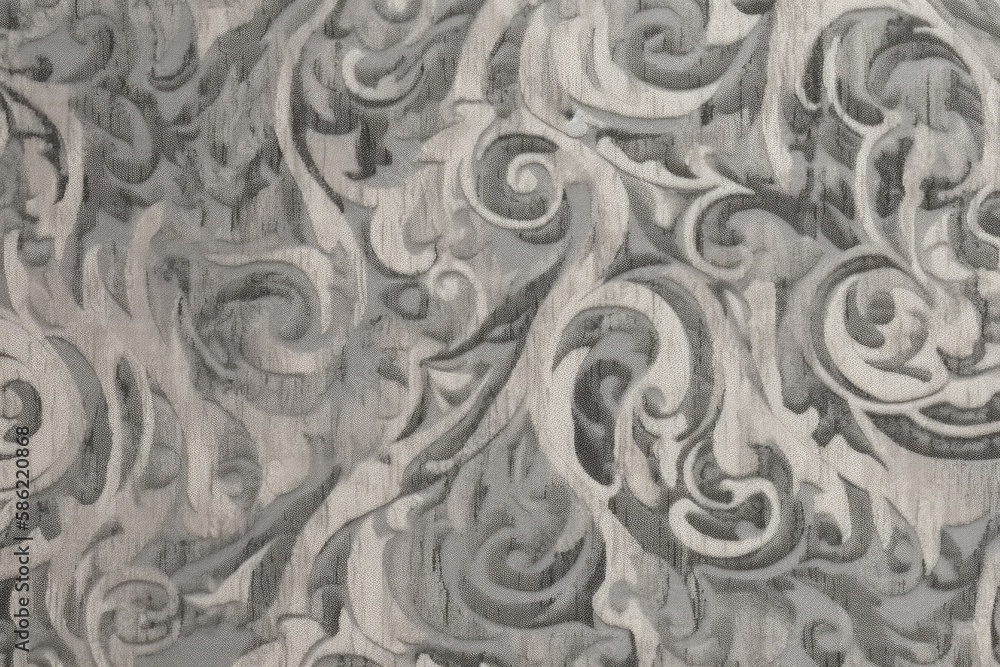 monochrome pattern created with Generative AI technology monochrome pattern created with Generative AI technology