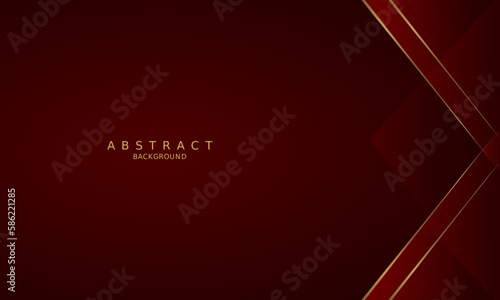 dark red luxury premium background and gold line