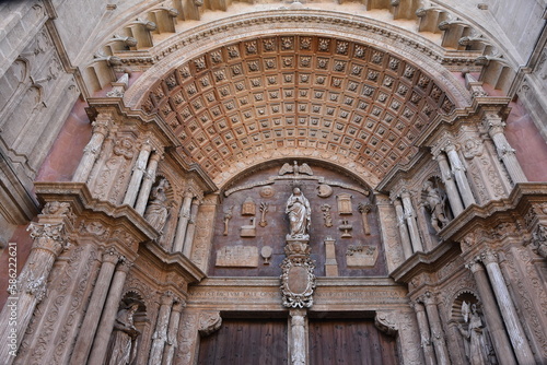 Gothic Cathedral of Palma de Mallorca  Roman Catholic Diocese  island Baleares  Spain  Historical building 