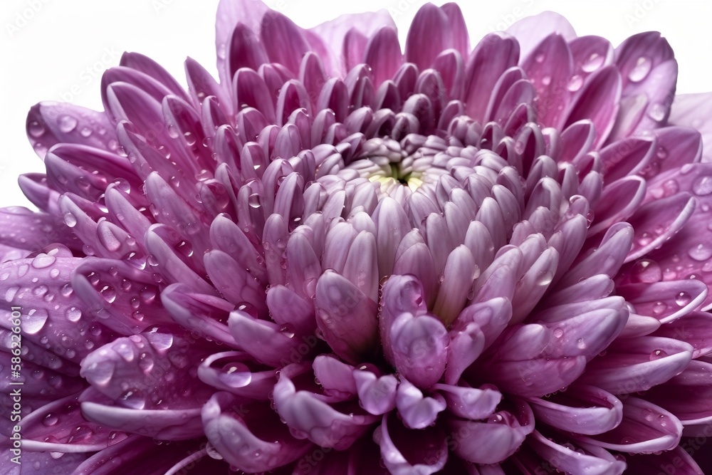 Close-up of a Chrysanthemum Flower Close-up of a Chrysanthemum Flower