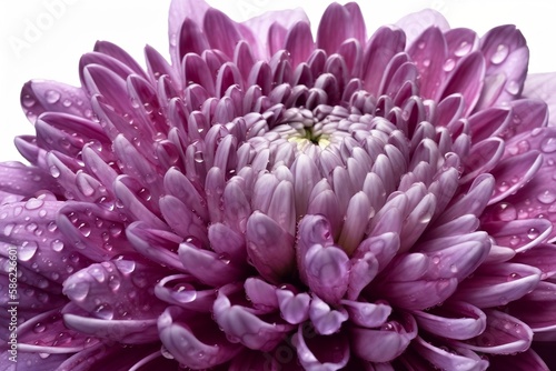 Close-up of a Chrysanthemum Flower