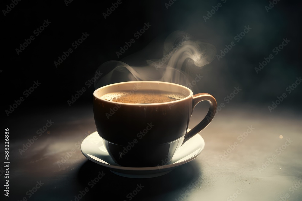 cup of coffee, generative AI cup of coffee, generative AI