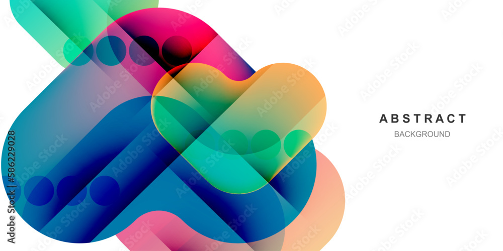 modern abstract background overlay color design for banner template web page vector illustration