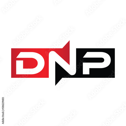 Free Download DNP Monogram Initial Letters Logo Design - GFXLoad