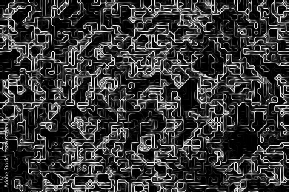 Black and white abstract background with other shades