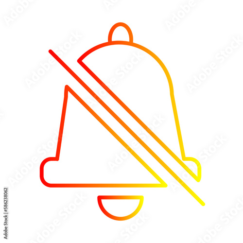 silent bell icon