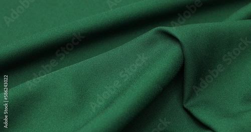Wallpaper Mural Green fabric background. Green cloth waves background texture. Green fabric cloth textile material. Torontodigital.ca