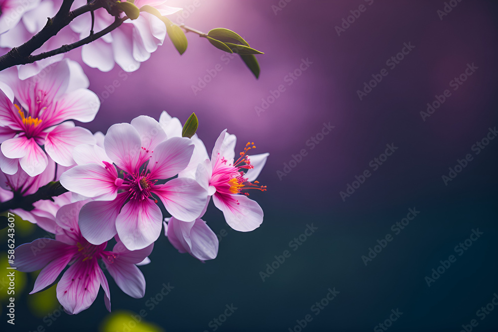 Fototapeta premium flower background