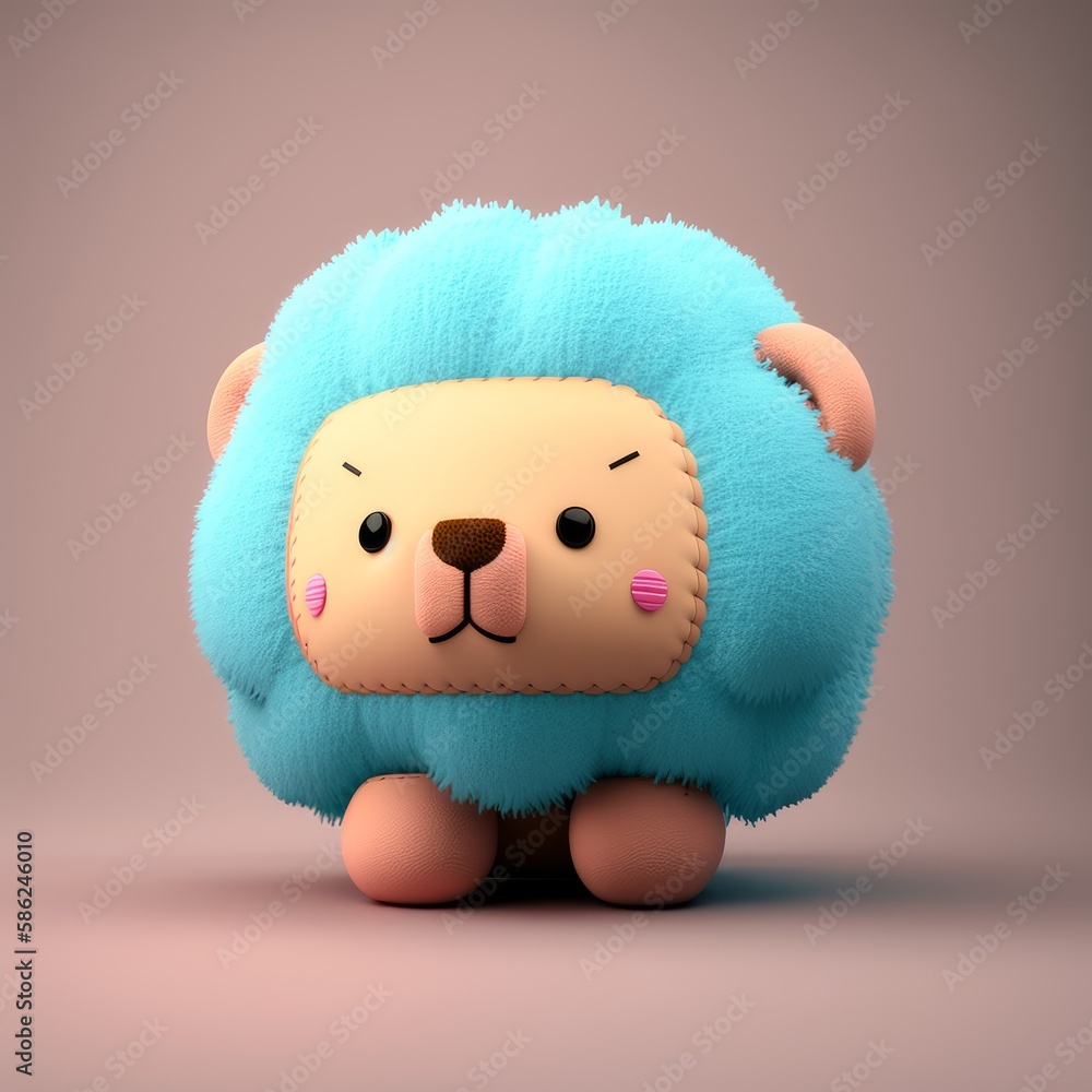 Cute Squishy Lion Plush Toy Cute Squishy Lion Plush Toy