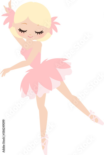 Cute Little Ballerina pink tutu