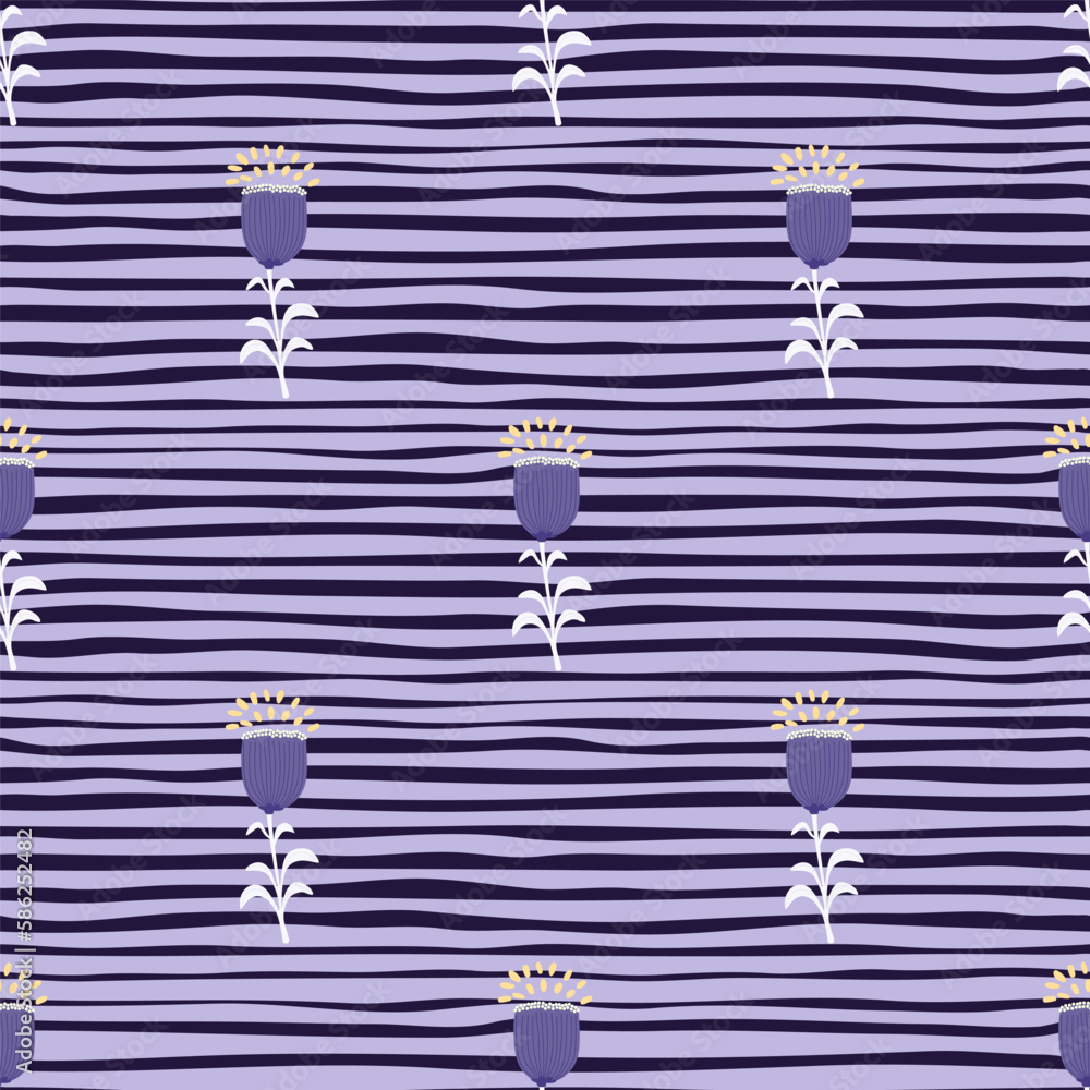 Seamless spring pattern with stylize flowers. Elegant botanical background. Abstract floral wallpaper. Seamless spring pattern with stylize flowers. Elegant botanical background. Abstract floral wallpaper.