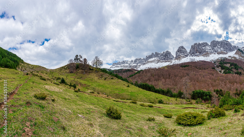 Naklejka premium Camins del GR11