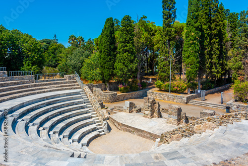 Roman Odeon of Kos in Greece photo