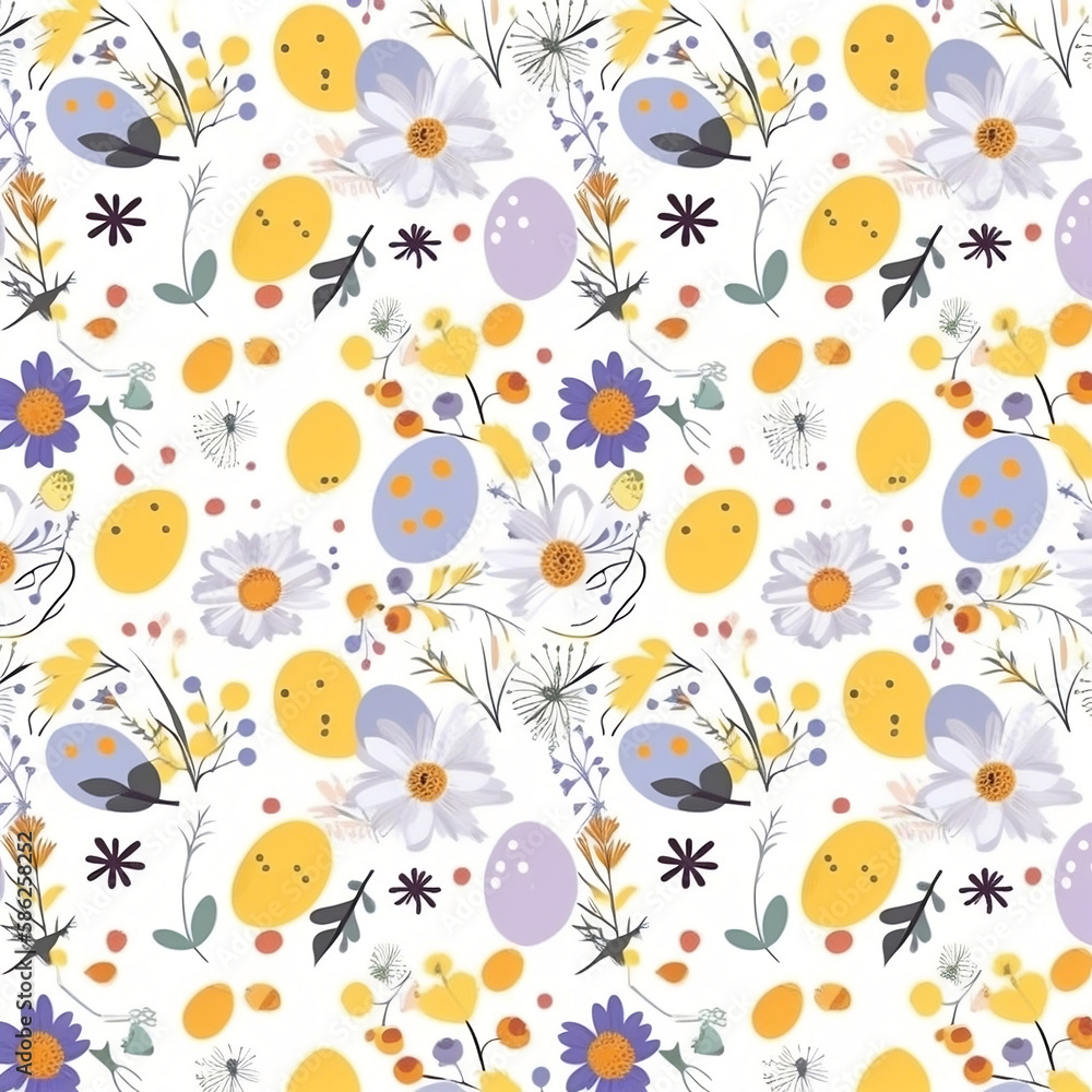 Easter Beauty With Flowers Elegant Calming Carefully Set Easter Beauty With Flowers Elegant Calming Carefully Set