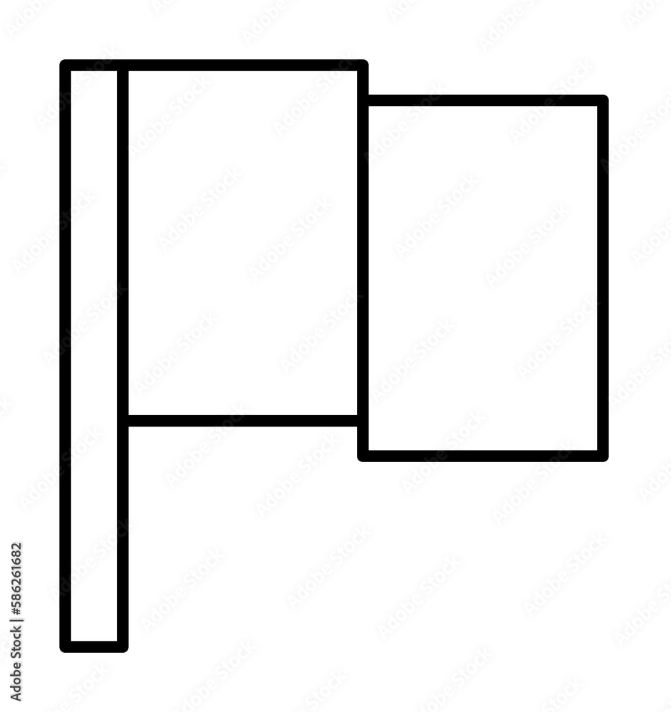 Flag sign icon. Element of image sign for mobile concept and web apps illustration. Thin line icon for website design and development, app development. Premium icon Flag sign icon. Element of image sign for mobile concept and web apps illustration. Thin line icon for website design and development, app development. Premium icon
