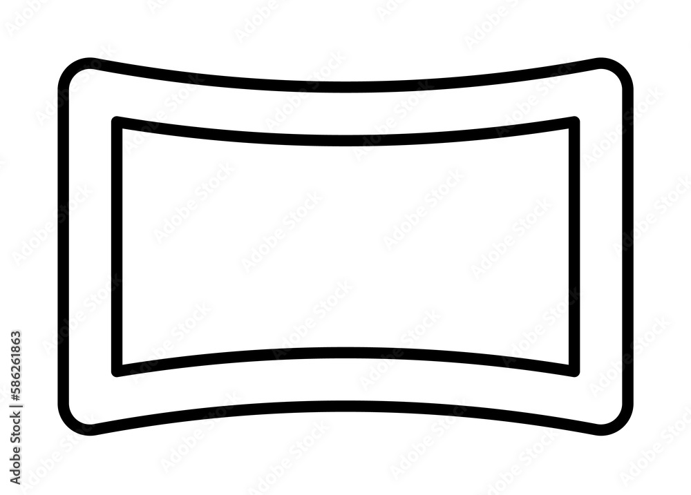 Panorama sign icon. Element of image sign for mobile concept and web apps illustration. Thin line icon for website design and development, app development. Premium icon Panorama sign icon. Element of image sign for mobile concept and web apps illustration. Thin line icon for website design and development, app development. Premium icon
