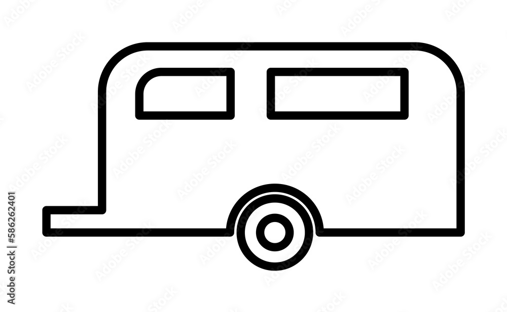 rv park sign icon. Element of navigation sign icon. Thin line icon for website design and development, app development. Premium icon rv park sign icon. Element of navigation sign icon. Thin line icon for website design and development, app development. Premium icon