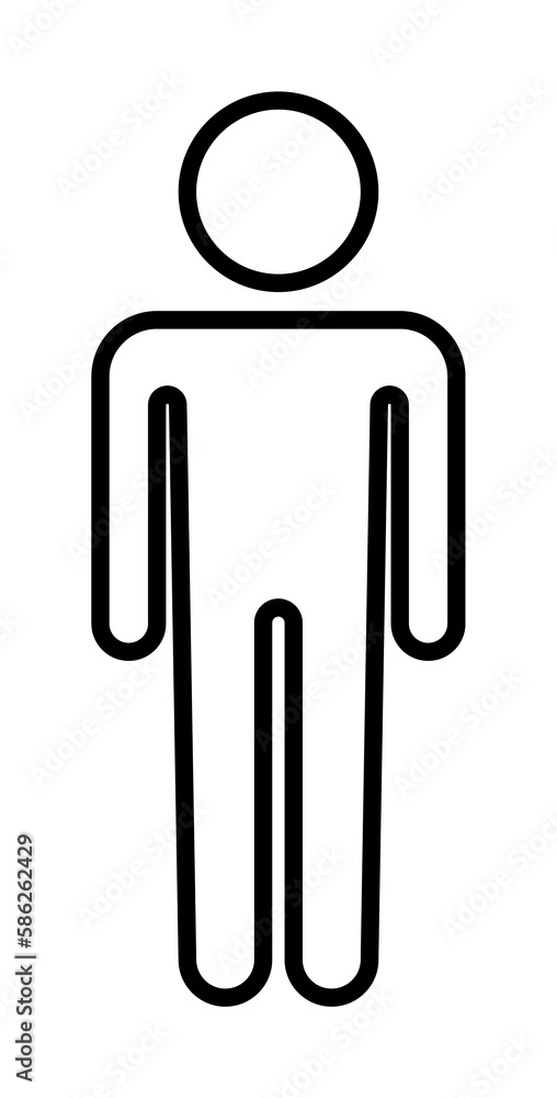 male sign icon. Element of navigation sign icon. Thin line icon for website design and development, app development. Premium icon male sign icon. Element of navigation sign icon. Thin line icon for website design and development, app development. Premium icon