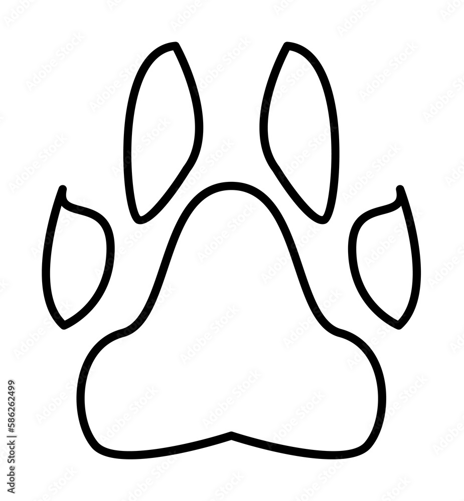 pet store sign icon. Element of navigation sign icon. Thin line icon for website design and development, app development. Premium icon pet store sign icon. Element of navigation sign icon. Thin line icon for website design and development, app development. Premium icon