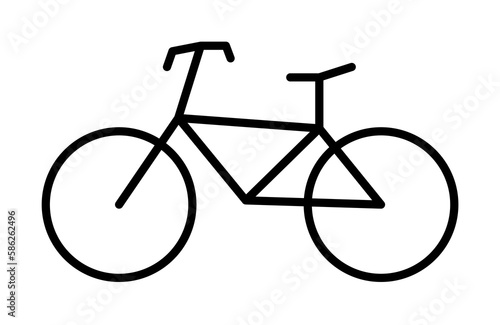 bicycle store sign icon. Element of navigation sign icon. Thin line icon for website design and development, app development. Premium icon