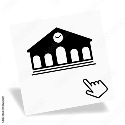 Logo gare ferroviaire.