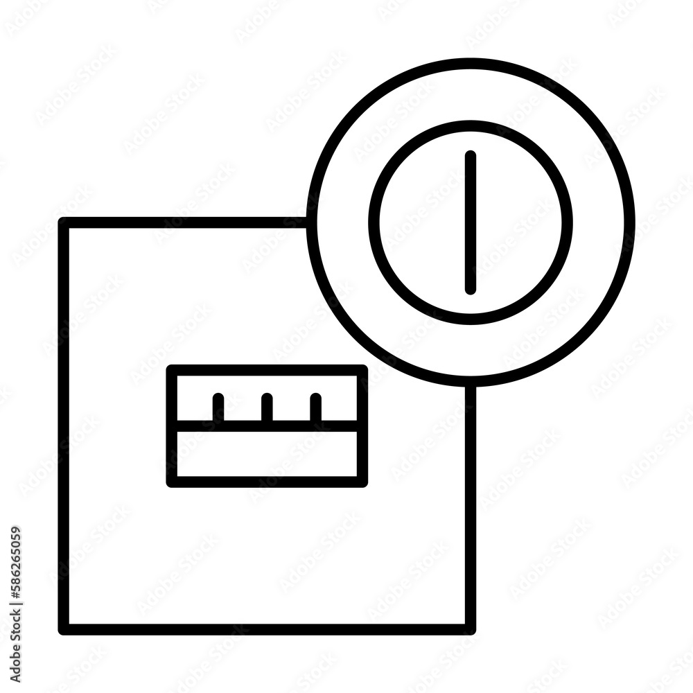 electrical box icon. Element of automation icon for mobile concept and web apps. Thin line electrical box icon can be used for web and mobile. Premium icon electrical box icon. Element of automation icon for mobile concept and web apps. Thin line electrical box icon can be used for web and mobile. Premium icon