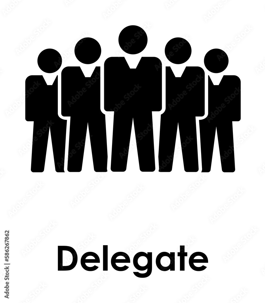 people, delegate icon. Element of business icon for mobile concept and web apps. Detailed people, delegate icon can be used for web and mobile people, delegate icon. Element of business icon for mobile concept and web apps. Detailed people, delegate icon can be used for web and mobile
