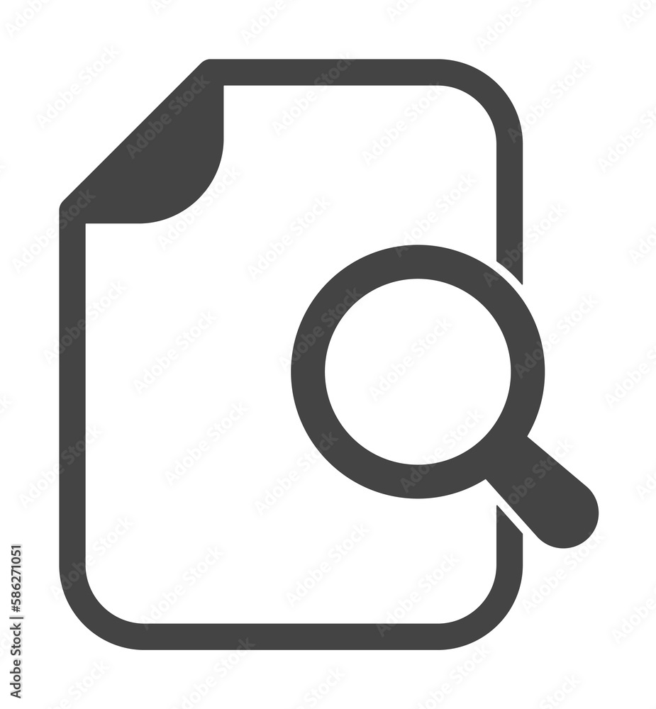 document, magnifier icon. Element of business plannin icon. Glyph icon for website design and development, app development. Premium icon document, magnifier icon. Element of business plannin icon. Glyph icon for website design and development, app development. Premium icon