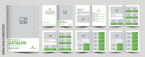 Product catalog or catalogue template design