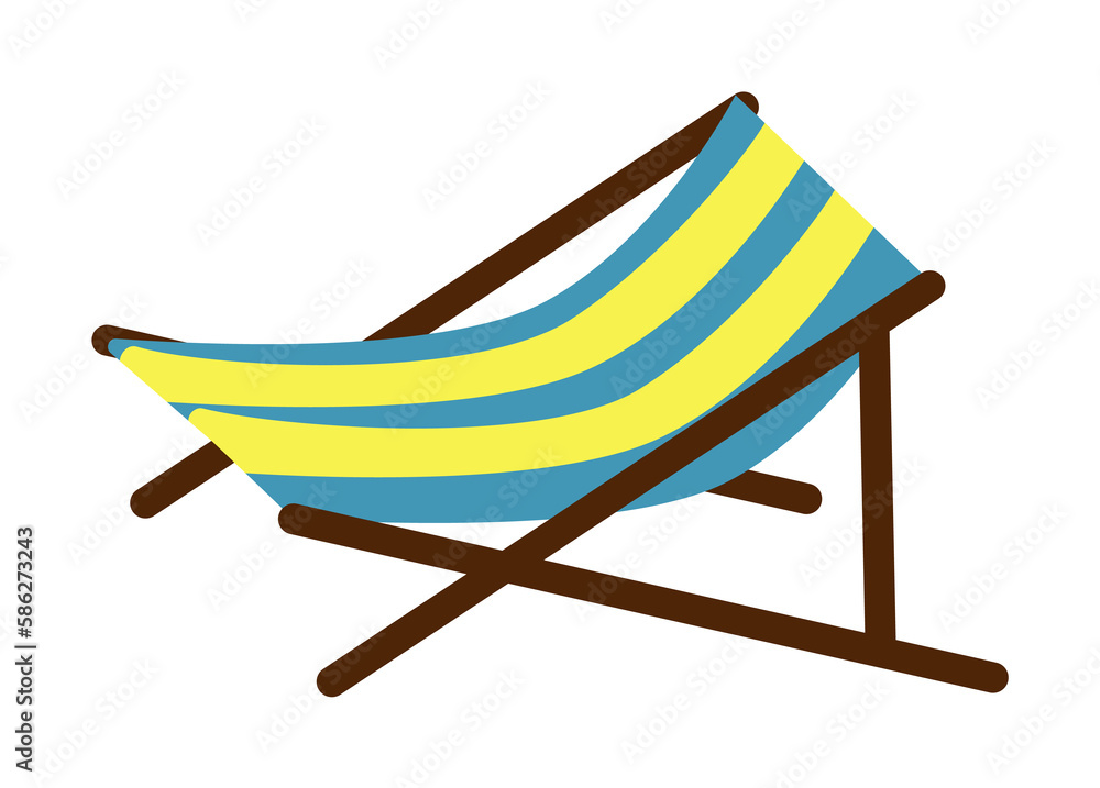 beach table flat icon. Element of beach holidays colored icon for mobile concept and web apps. Detailed beach table flat icon can be used for web and mobile. Premium icon