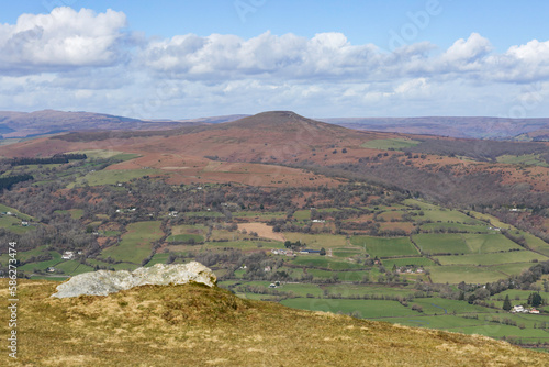Sugarloaf Mountain in South Wales.