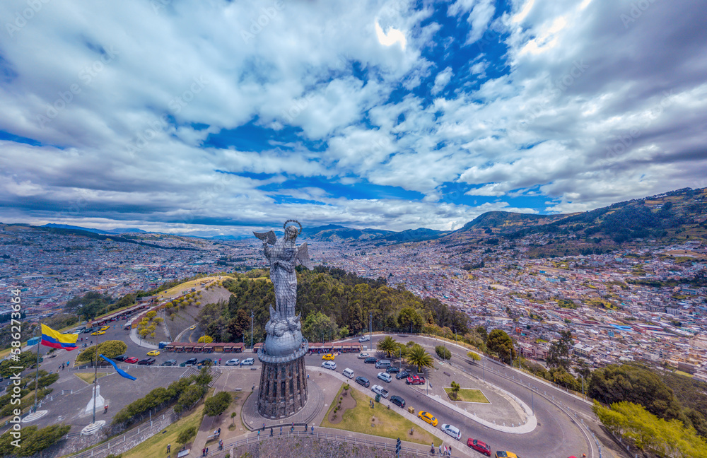 The most famous tourist attraction in Quito, Ecuador is 