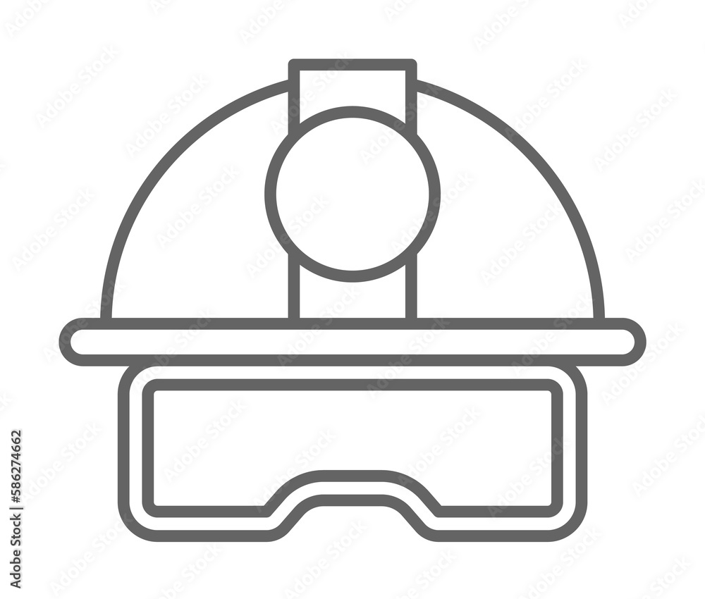 Emergencies, hard hat icon. Element of emergencies icon. Thin line icon for website design and development, app development Emergencies, hard hat icon. Element of emergencies icon. Thin line icon for website design and development, app development