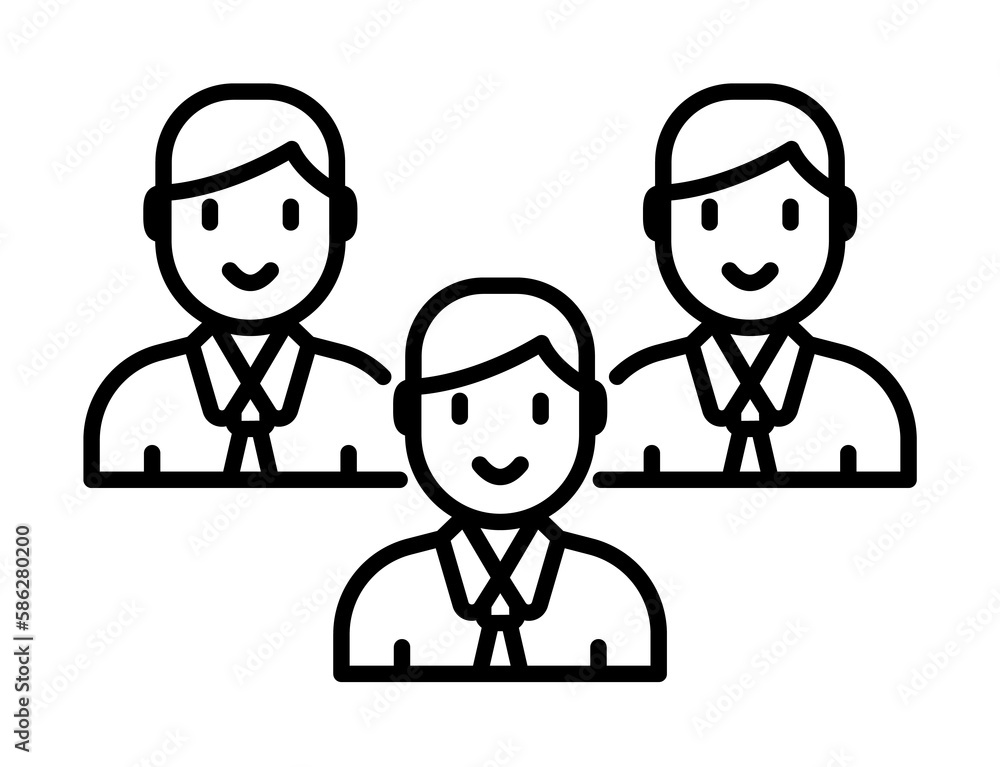 team, group, diversity icon. Element of Human resources for mobile concept and web apps illustration. Thin line icon for website design and development, app development team, group, diversity icon. Element of Human resources for mobile concept and web apps illustration. Thin line icon for website design and development, app development