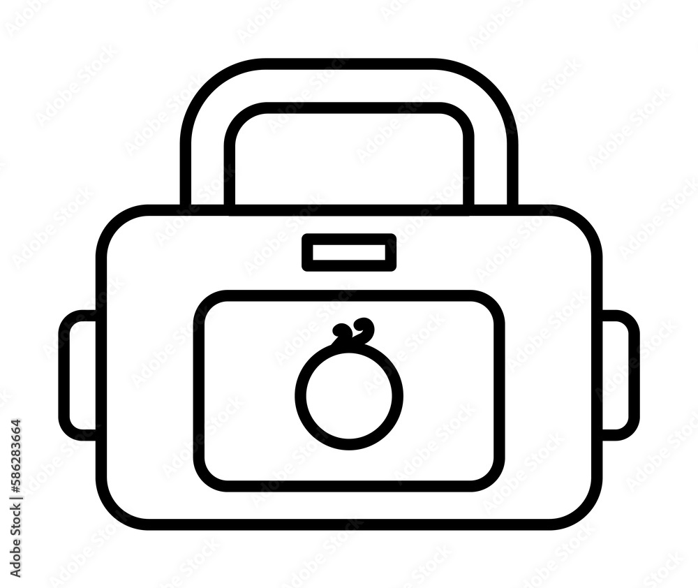 Baby bag icon. Element of maternity culture. Thin icon for website design and development, app development. Premium icon Baby bag icon. Element of maternity culture. Thin icon for website design and development, app development. Premium icon