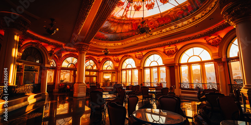 Interior of the hotel and casino © v.senkiv