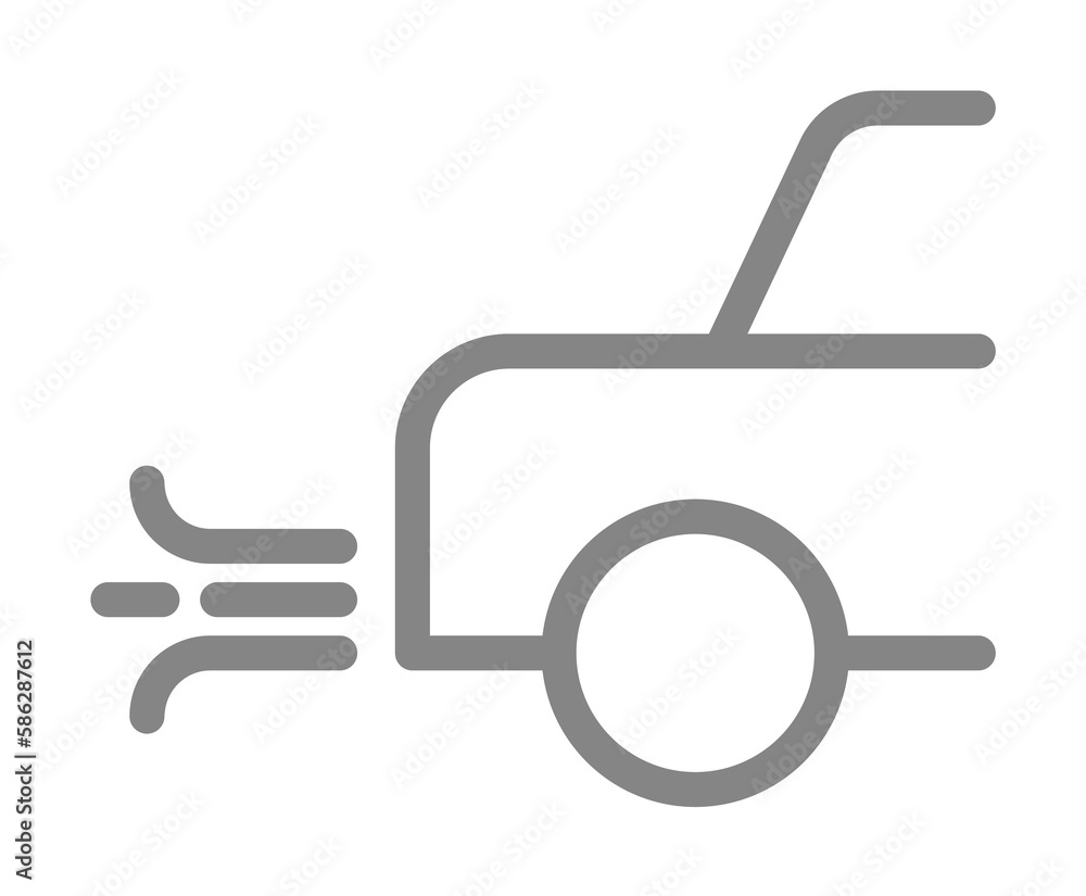 Car, smoke line icon. Element of pollution icon Car, smoke line icon. Element of pollution icon
