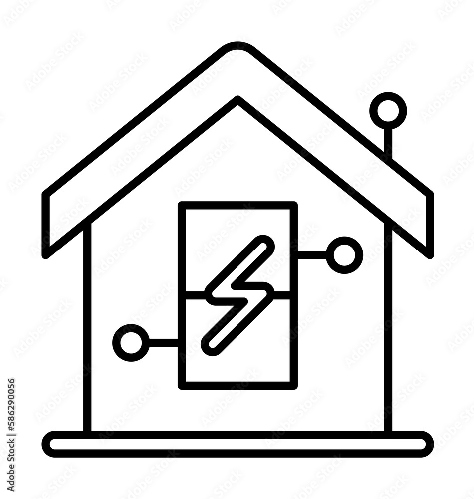 Smart energy consumption icon. Element of smart house icon for mobile concept and web apps. Thin line Smart energy consumption icon can be used for web and mobile Smart energy consumption icon. Element of smart house icon for mobile concept and web apps. Thin line Smart energy consumption icon can be used for web and mobile