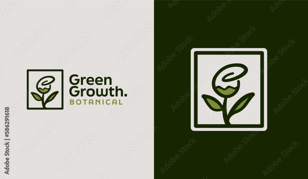 Leaf Flower Tree monoline. Universal creative premium symbol. Vector sign icon logo template. Vector illustration Leaf Flower Tree monoline. Universal creative premium symbol. Vector sign icon logo template. Vector illustration