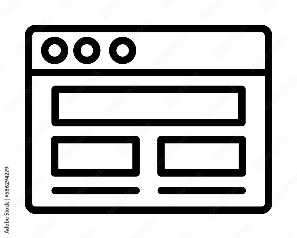 Browser, web site, pictures icon. Simple line, outline elements of internet explorer icons for ui and ux, website or mobile application Browser, web site, pictures icon. Simple line, outline elements of internet explorer icons for ui and ux, website or mobile application