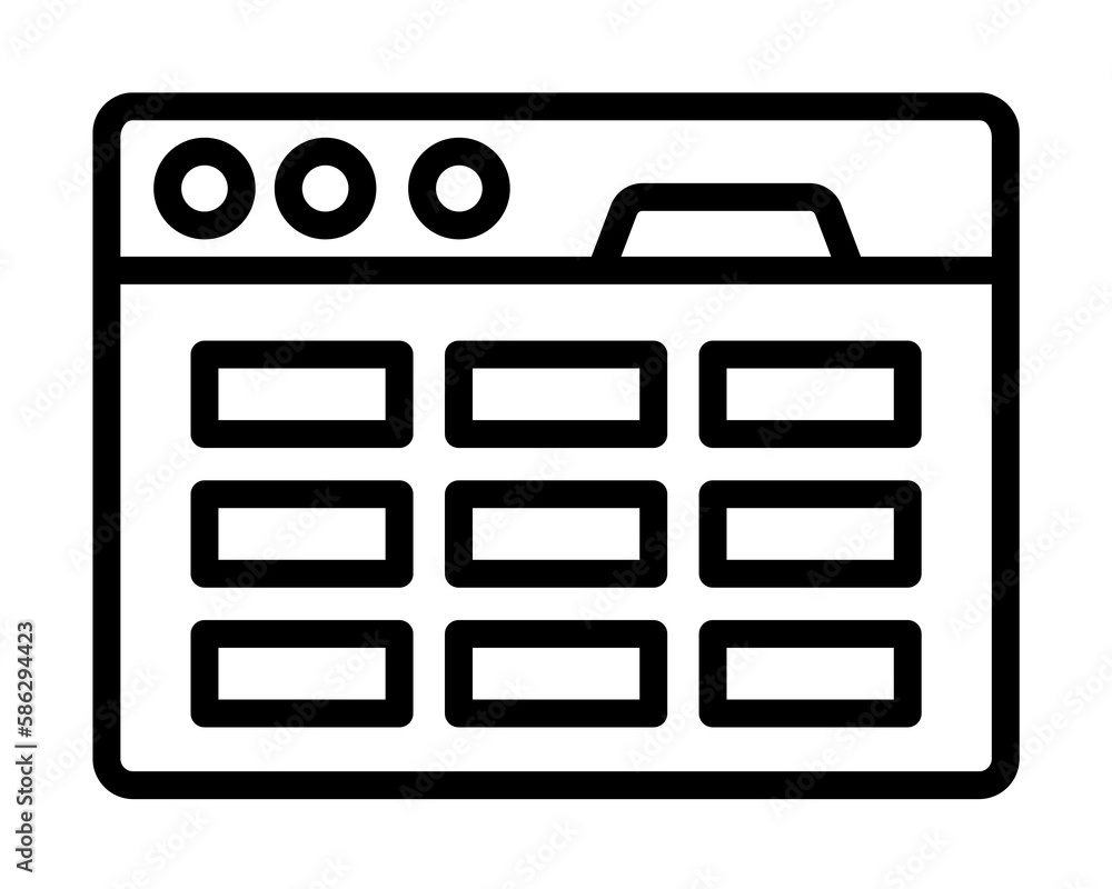 Browser, web site, interface icon. Simple line, outline elements of internet explorer icons for ui and ux, website or mobile application Browser, web site, interface icon. Simple line, outline elements of internet explorer icons for ui and ux, website or mobile application