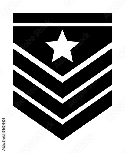 military epaulettes icon. Element of military for mobile concept and web apps. Detailed military epaulettes icon can be used for web and mobile. Premium icon