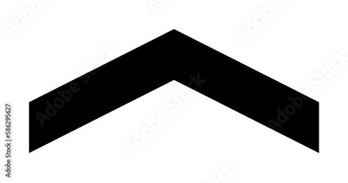 rank of private icon. Element of military for mobile concept and web apps. Detailed rank of private icon can be used for web and mobile. Premium icon