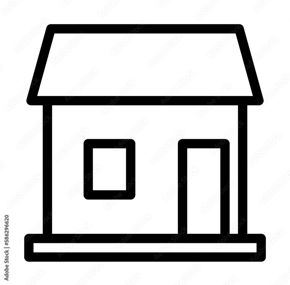 stall icon. Element of building icon for mobile concept and web apps. Detailed stall icon can be used for web and mobile stall icon. Element of building icon for mobile concept and web apps. Detailed stall icon can be used for web and mobile