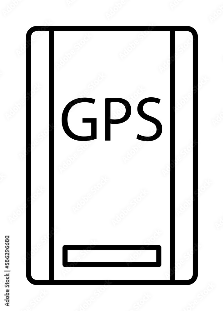 GPS machine icon. Element of travel icon for mobile concept and web apps. Thin line GPS machine icon can be used for web and mobile. Premium icon GPS machine icon. Element of travel icon for mobile concept and web apps. Thin line GPS machine icon can be used for web and mobile. Premium icon